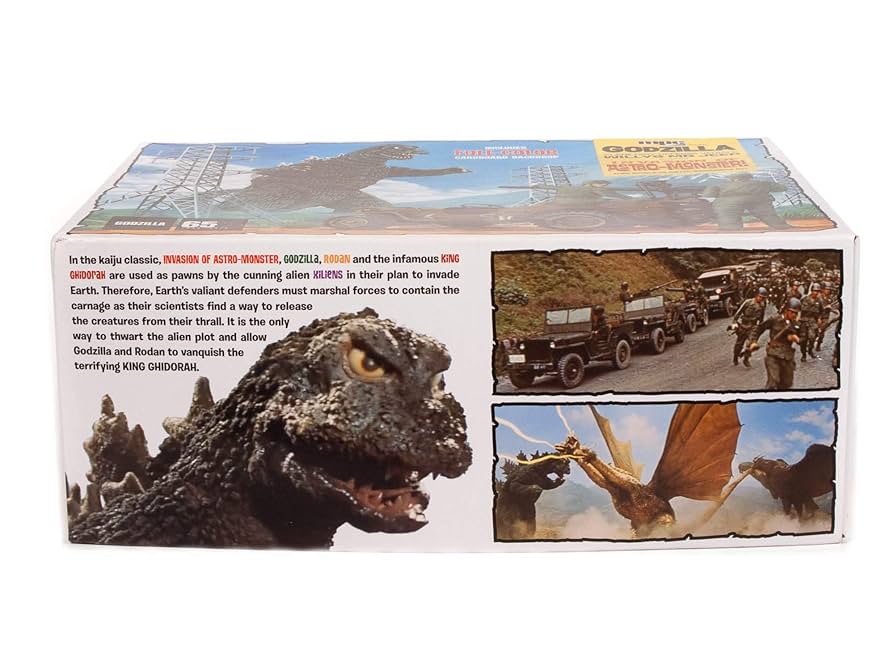 ゴジラ ウィリス MB ジープ 1/25 mpc 1940 WILLYS MB Jeep Planetary defense Vehicle Godzilla 1:25